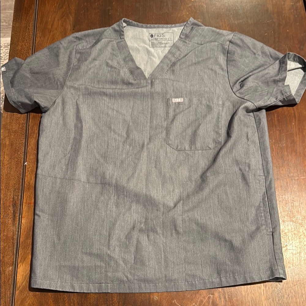 Figs Men's Gray Shirt